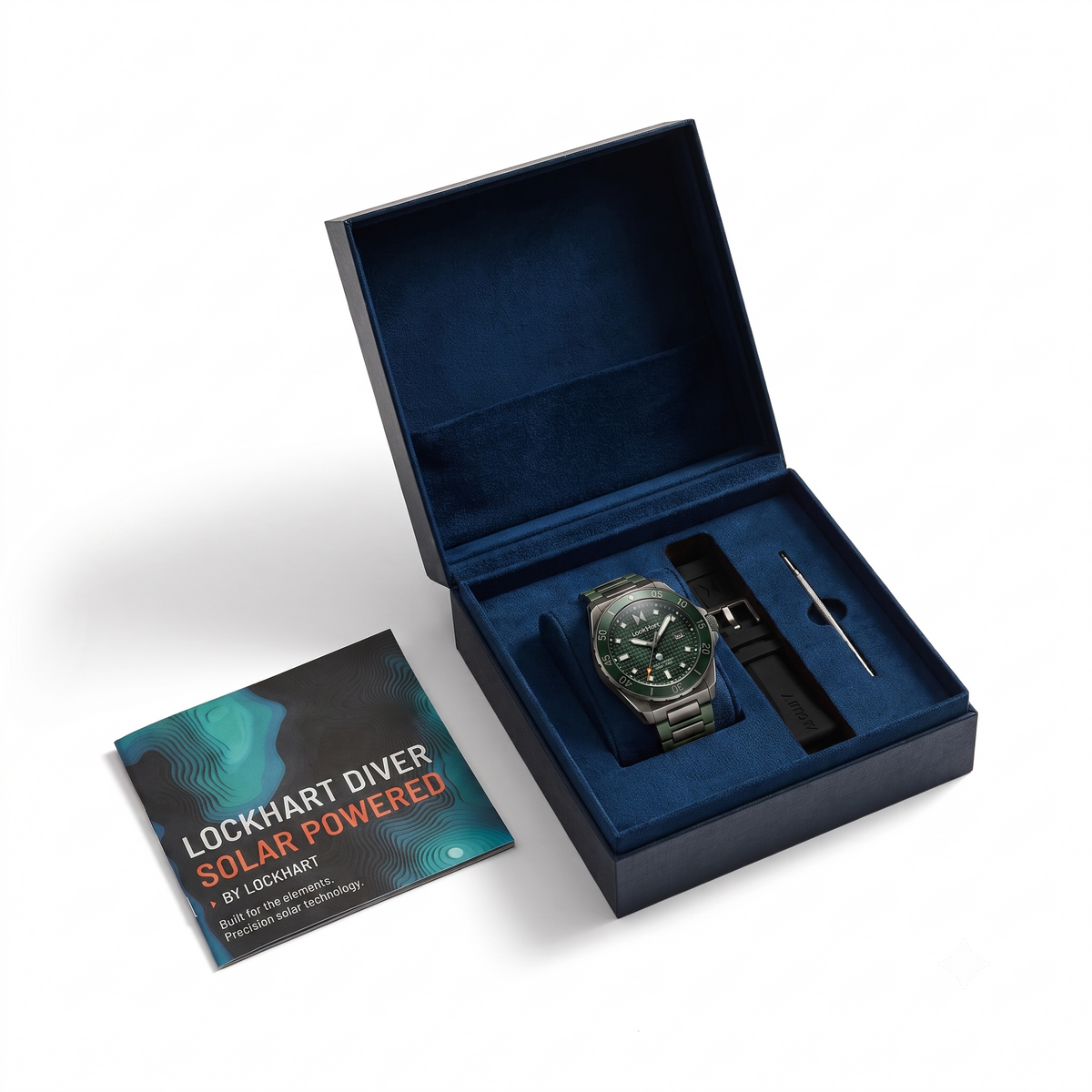 LockHart Horizon | 40mm | Emerald Green